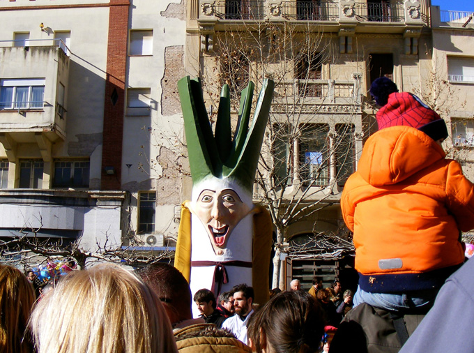 The Catalonian tradition of a Calçotada